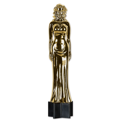 Beistle Jointed Awards Night Female Statuette Cutout | Party Supply