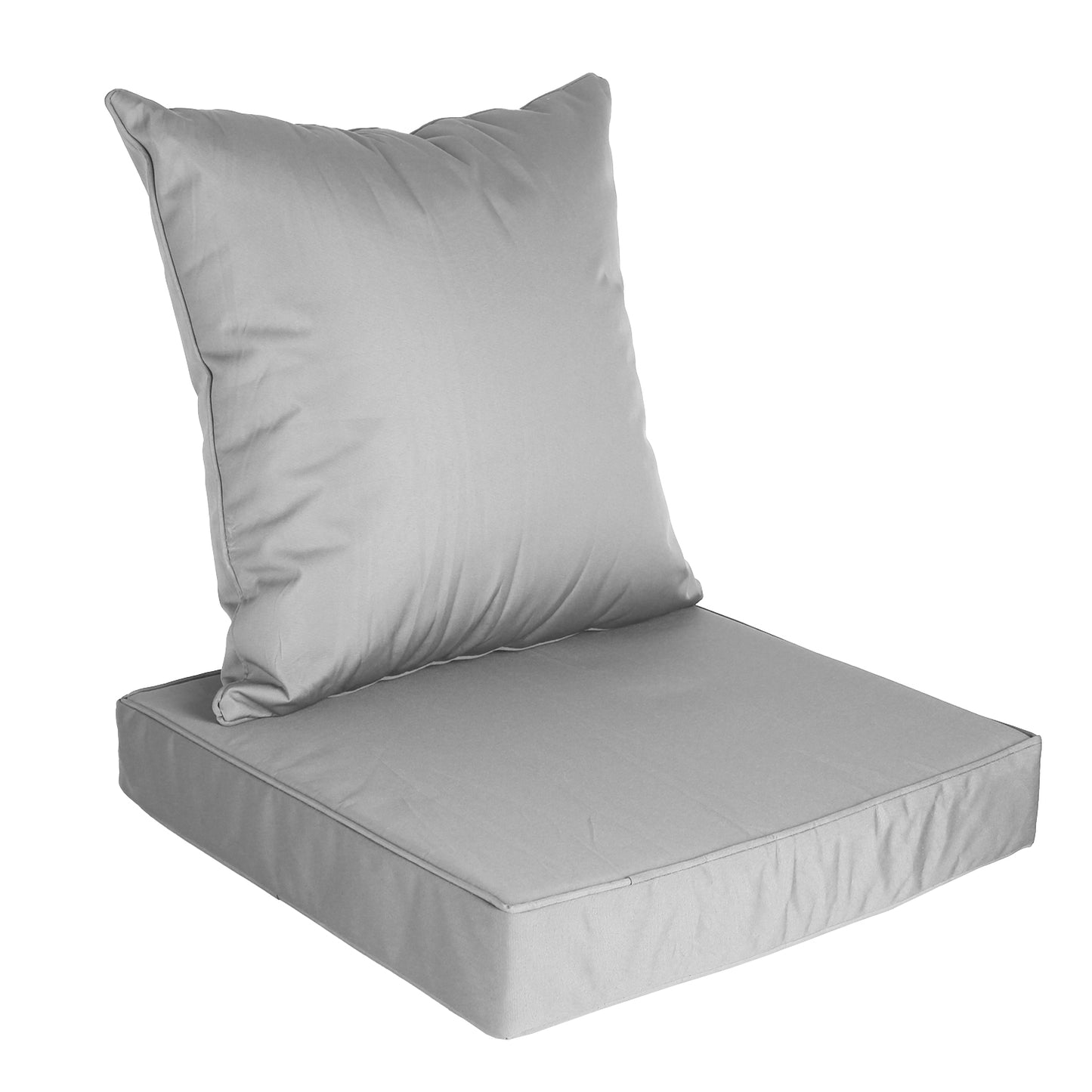 Outdoor Seat Cushion Set Waterproof Patio Furniture Cushion and Back Pillow 0023