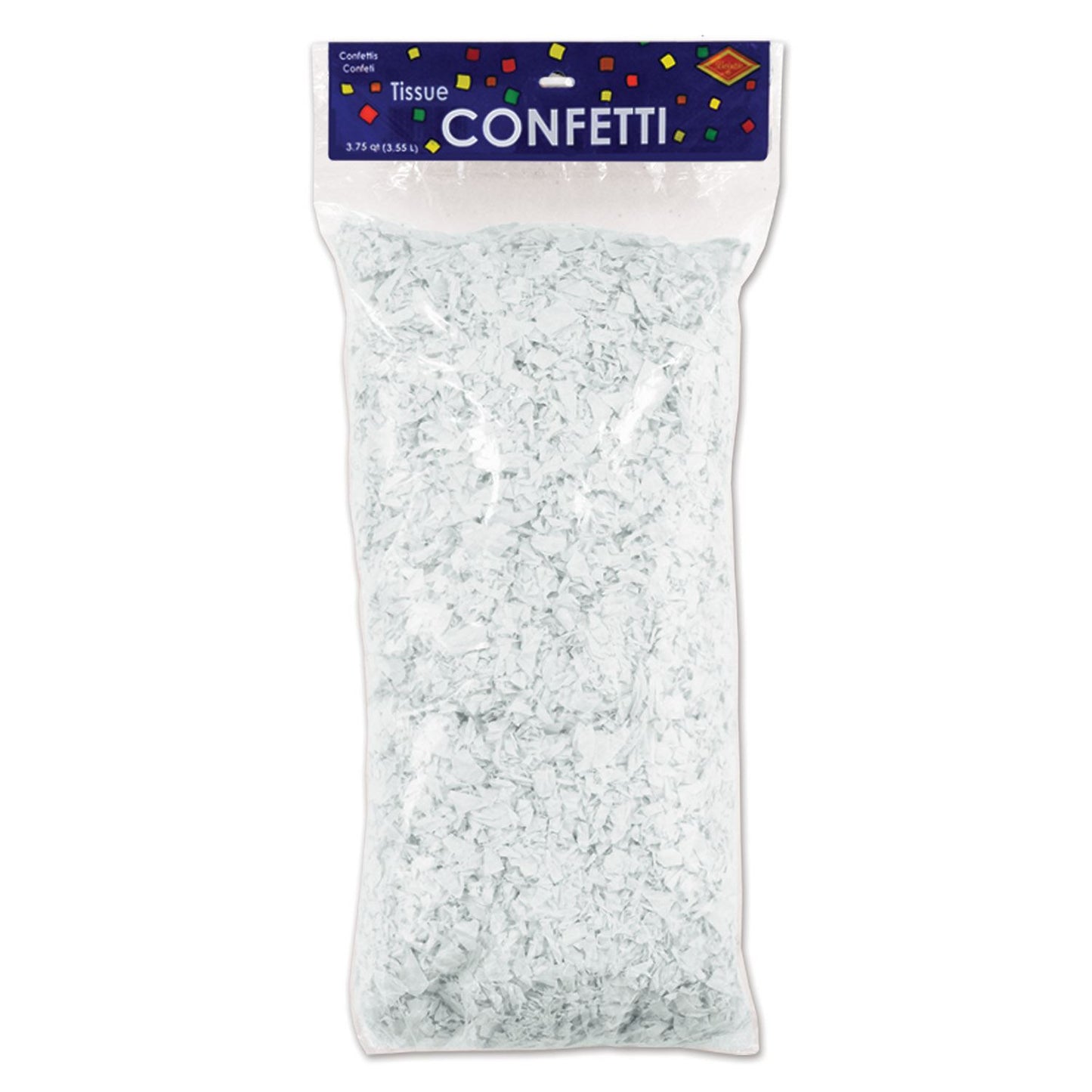 Beistle Tissue Confetti - White - General Occasion | Party Supply | Decoration