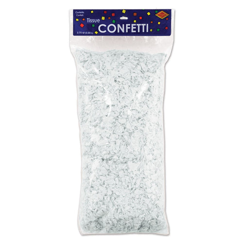 Beistle Tissue Confetti - White - General Occasion | Party Supply | Decoration