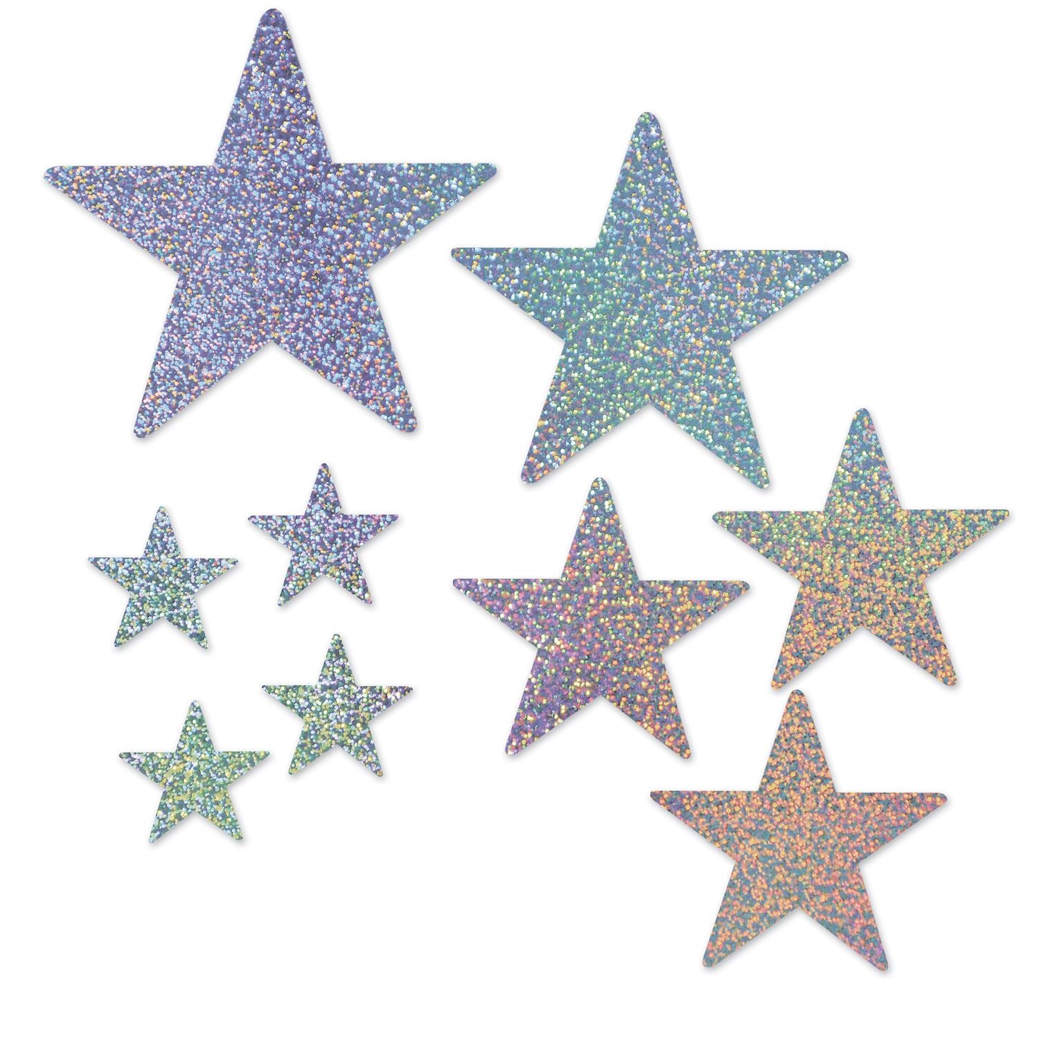 Beistle Star Cutouts - 9 Per Package - General Occasion | Party Supply
