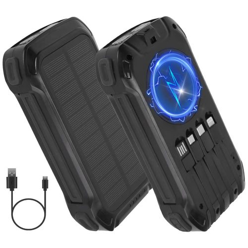 Portable Solar Charger 49800mAh Power Bank External Battery Pack 22.5W PD Fast