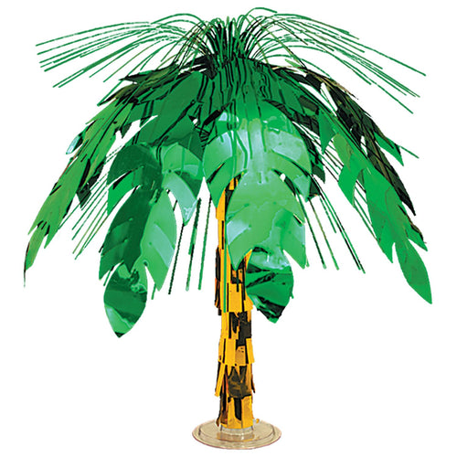 Beistle Palm Tree Cascade Centerpiece - Luau | Party Supply | Decoration
