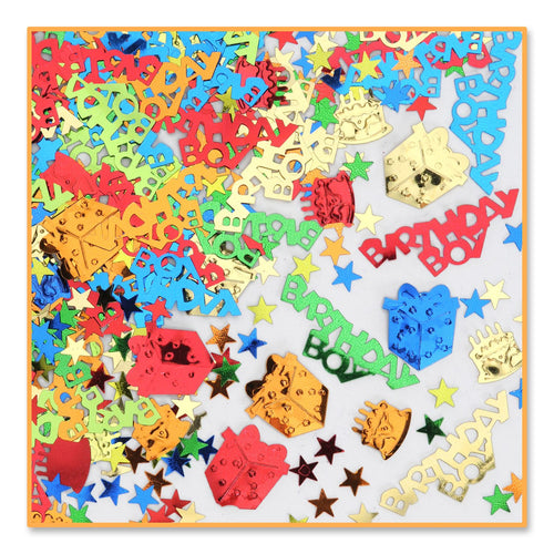 Beistle Birthday Boy Confetti | Party Supply | Decoration