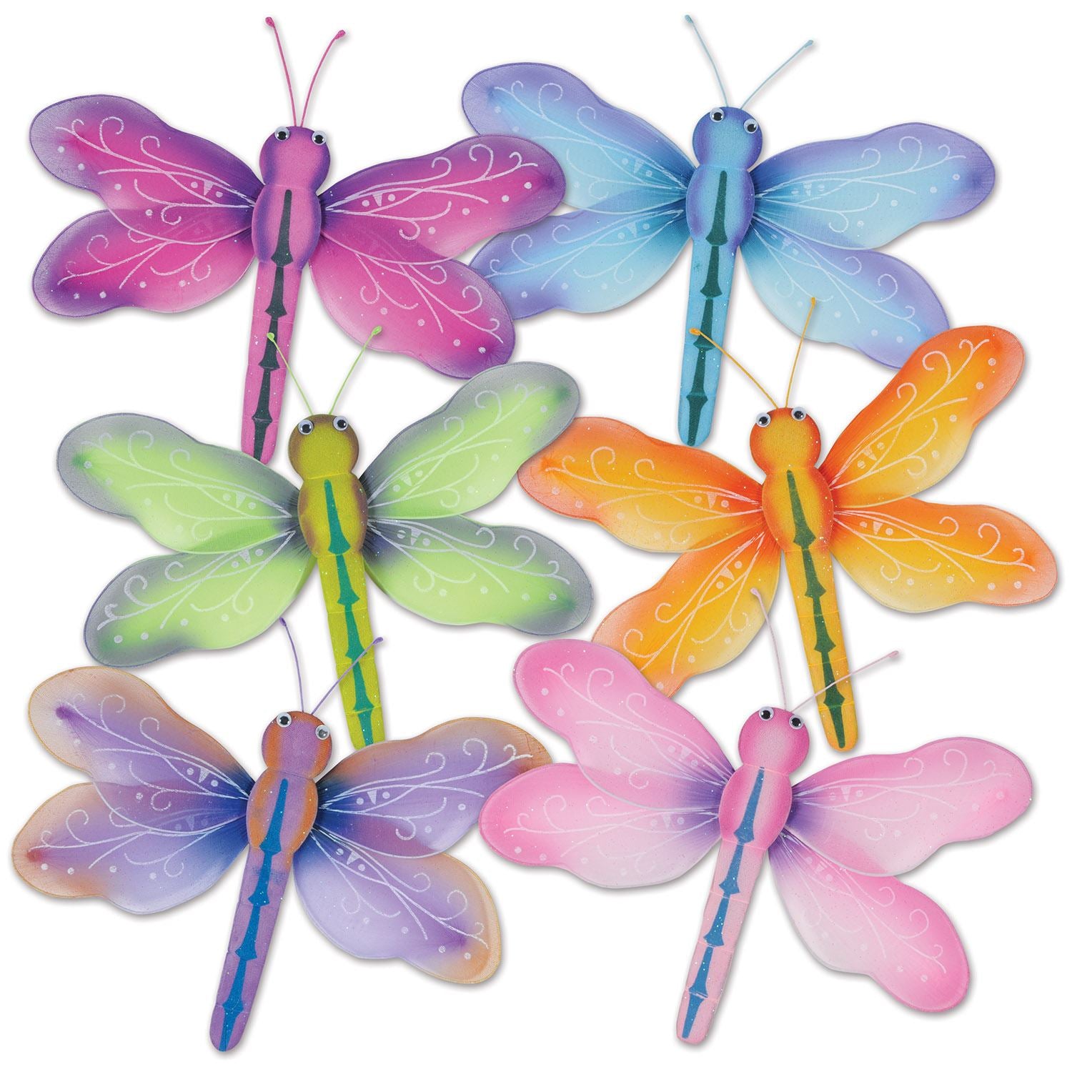 Beistle Nylon Dragonfly - Spring/Summer | Party Supply | Decoration