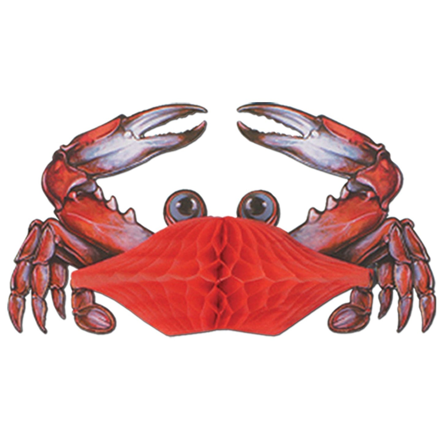 Beistle Art-Tissue Crab - Luau | Party Supply | Decoration