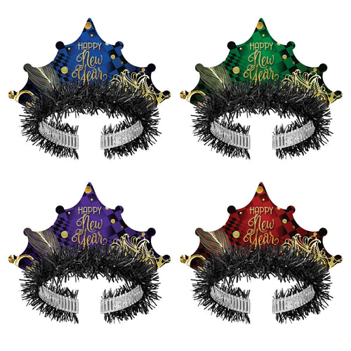 Beistle Midnight Masquerade Tiaras - New Years | Party Supply | Decoration