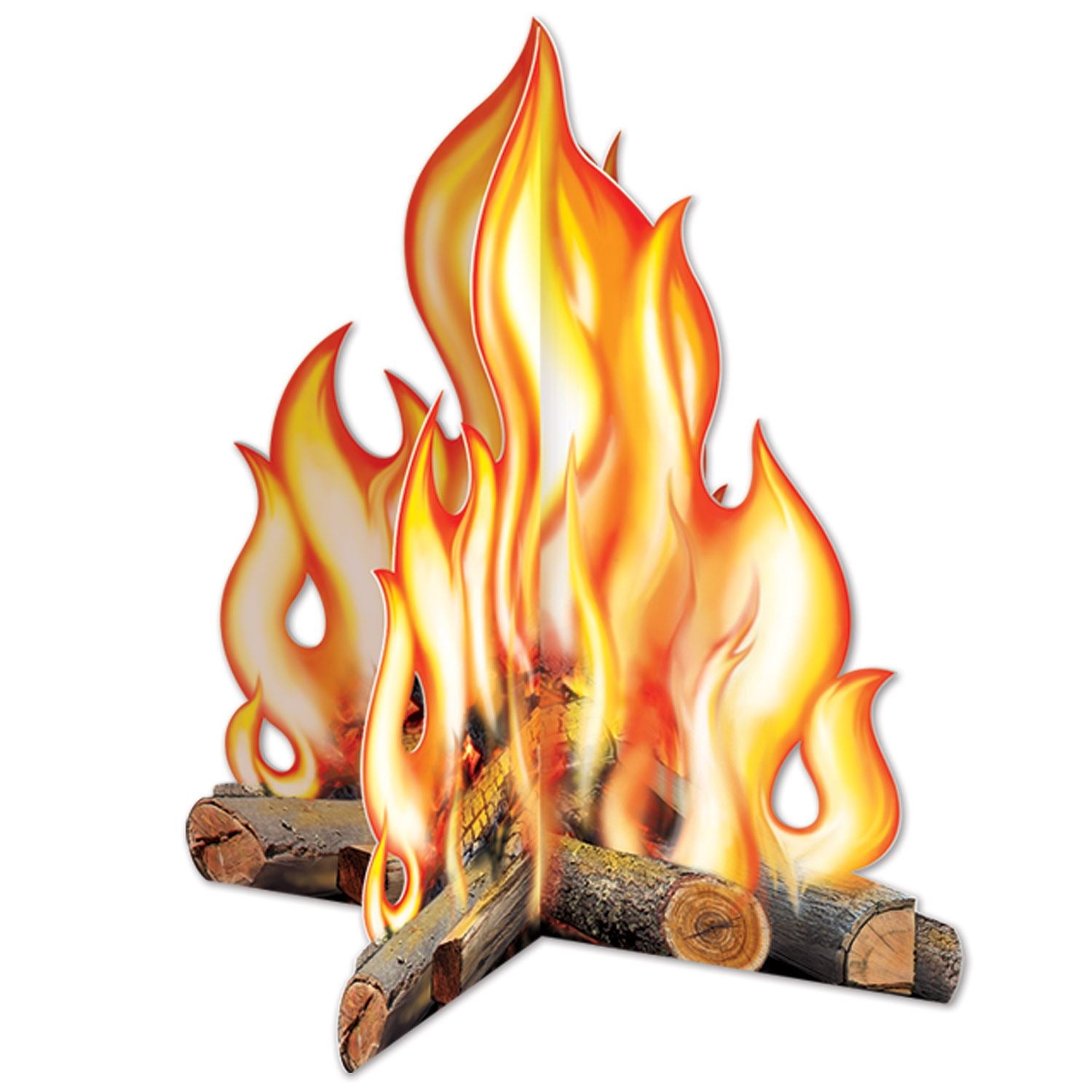 Beistle 3-D Campfire Centerpiece - Western | Party Supply | Decoration