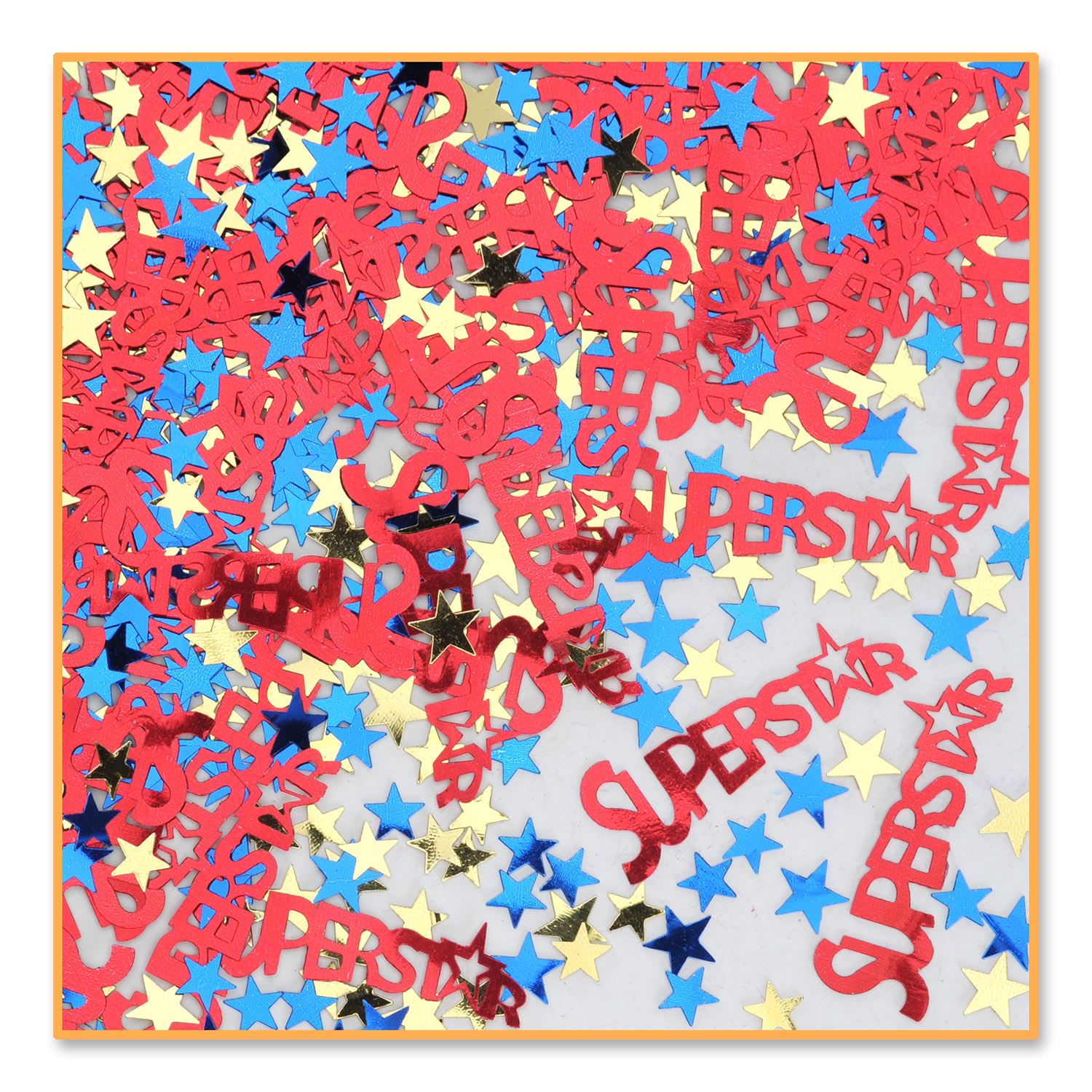 Beistle Super Star Confetti - Sports | Party Supply | Decoration