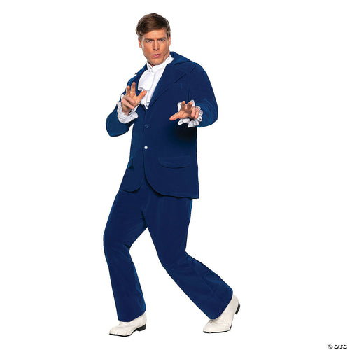 Adult Groovy Sixties Blue Costume