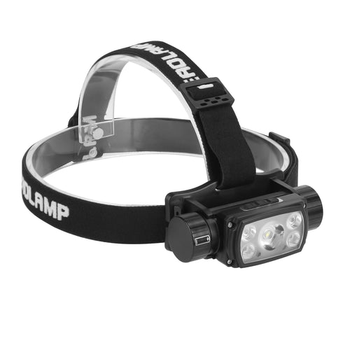 Rechargeable Motion Sensor Headlamp 9 Light Modes Hand Wave Headlight Phone