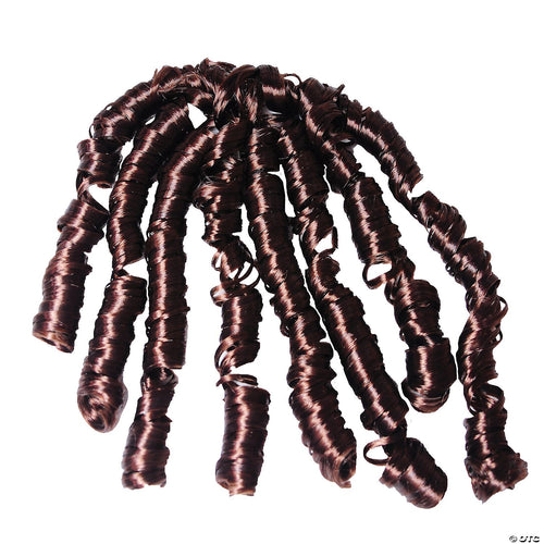 30" Curly Braid Hairpiece MT737 Med Brown Red 30 | Brown/Red