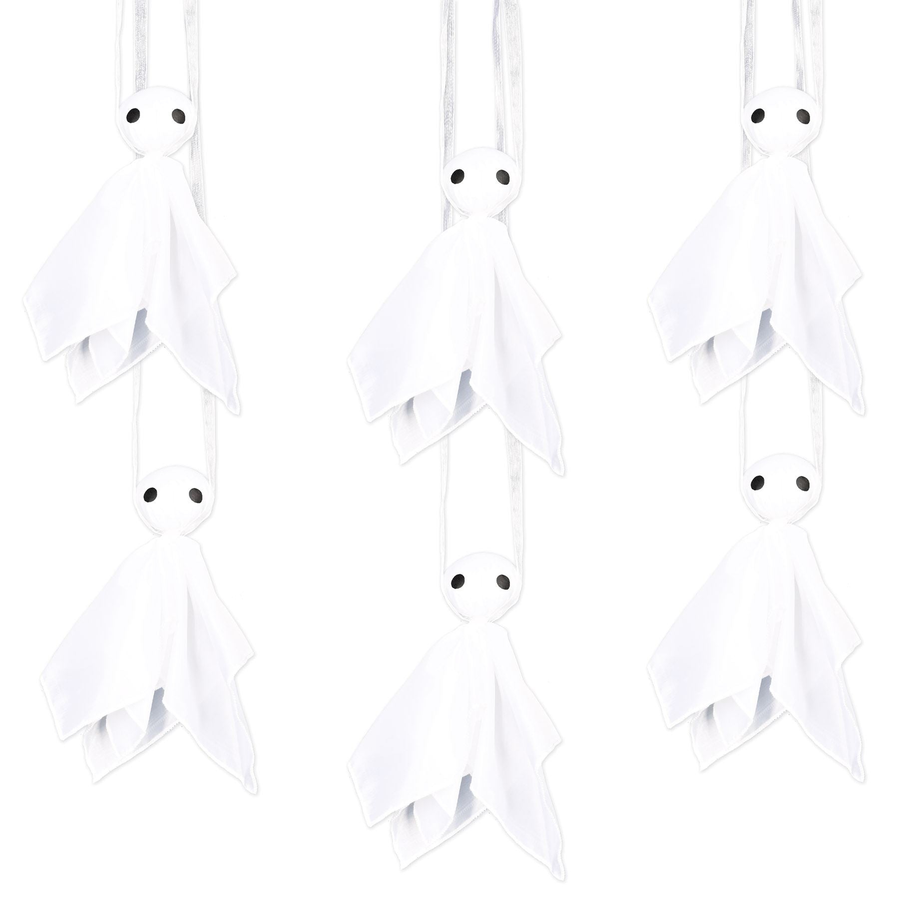 Beistle Fabric Hanging Ghosts - Halloween | Party Supply | Decoration