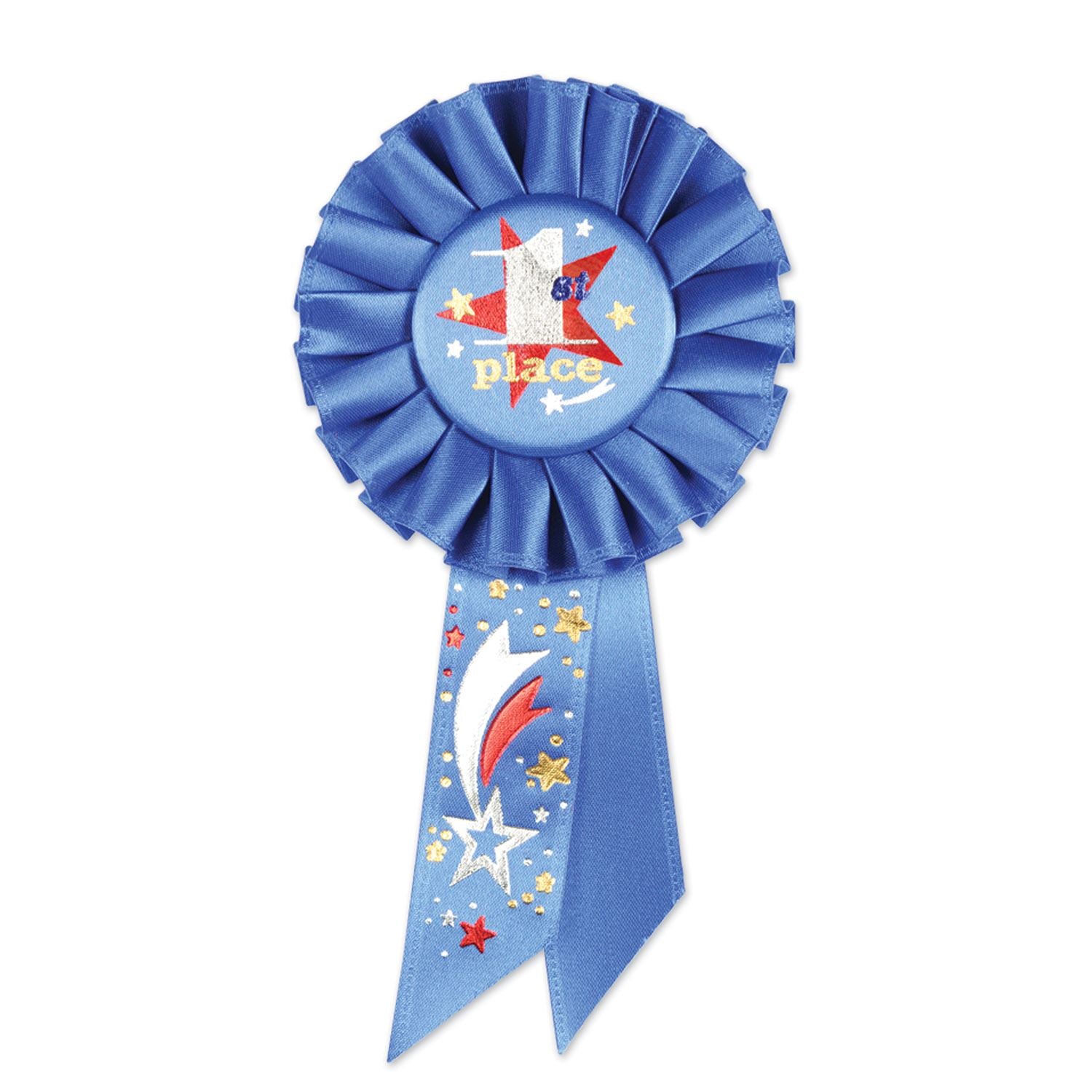 Beistle 1st Place Rosette Ribbon - Sports | Party Supply | Decoration | Favor