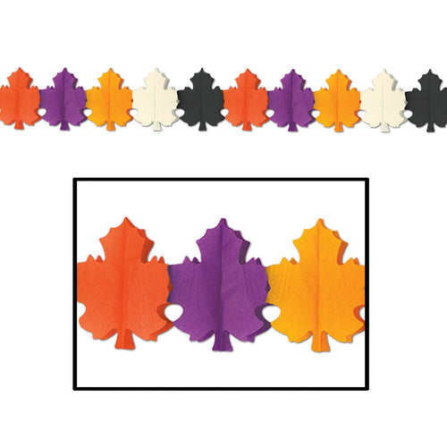 Beistle Designer Fall Leaf Garland - Thanksgiving/Fall | Party Supply