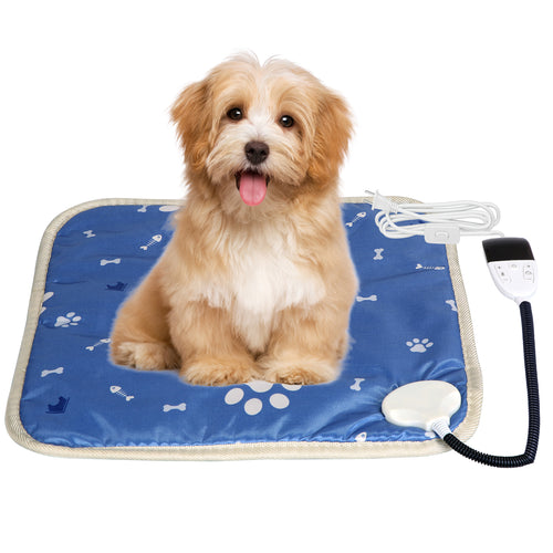 Pet Heating Pad Electric Dog Cat Heating Mat Waterproof Warming Blanket with