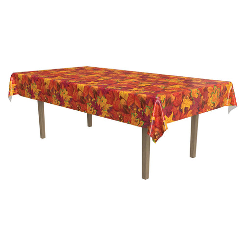 Beistle Fall Leaf Tablecover - Thanksgiving/Fall | Party Supply | Decoration