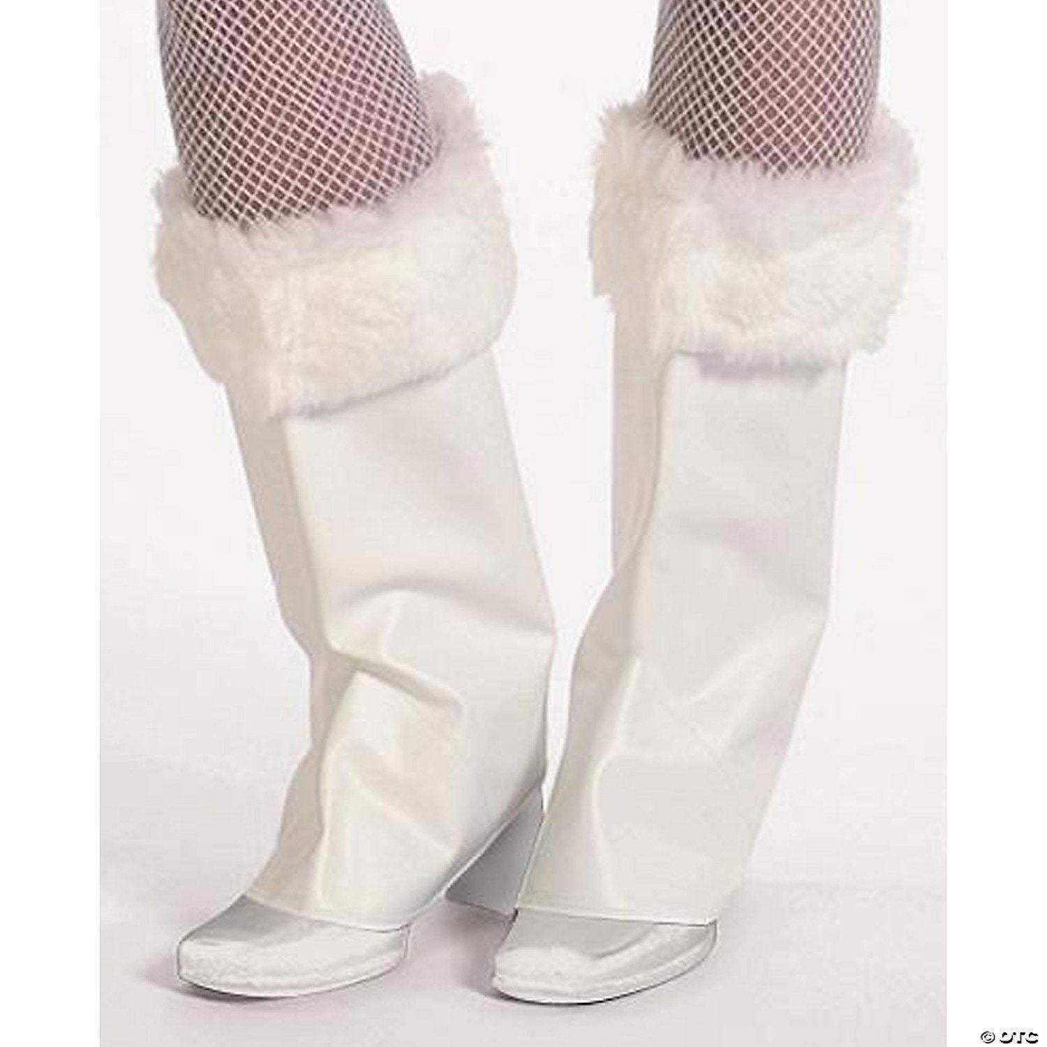 Boot Tops Pixie White Plush