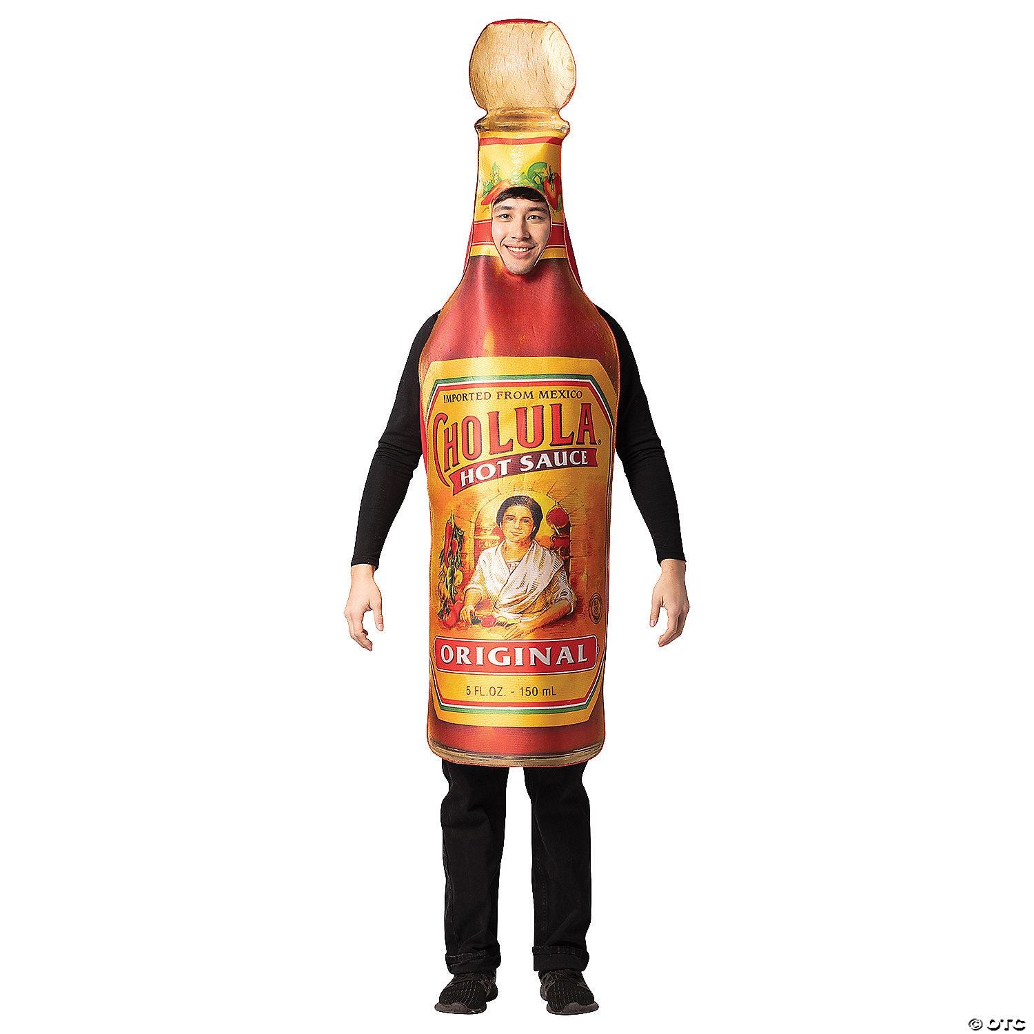 Unisex | Adults McCormick Cholula Hot Sauce Costume