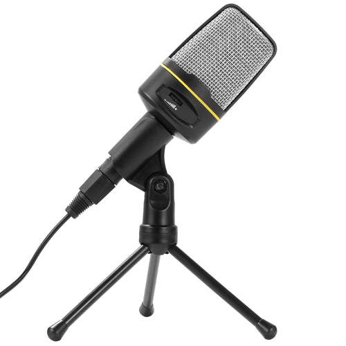 Pro Condenser Microphone w/ Tripod Stand Audio Studio Recording Desktop Mic