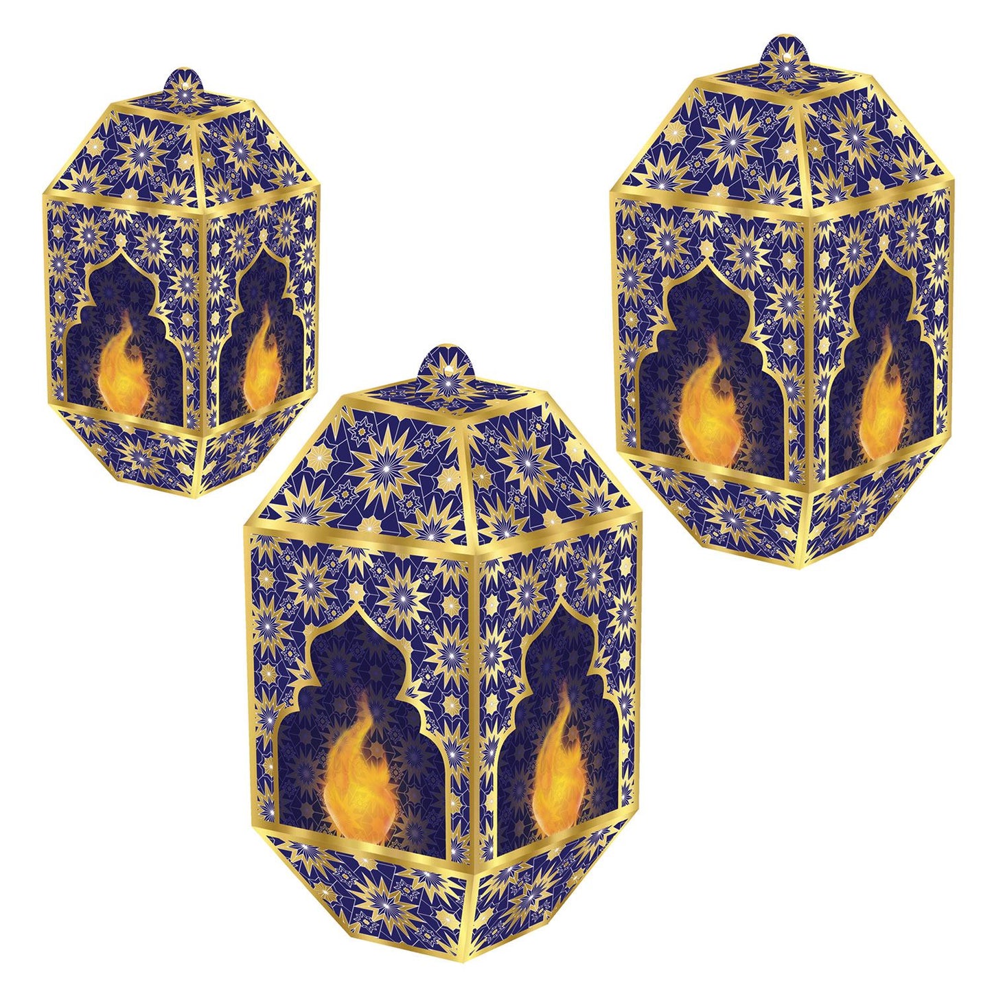 Beistle Foil Ramadan Paper Lanterns | Party Supply | Decoration