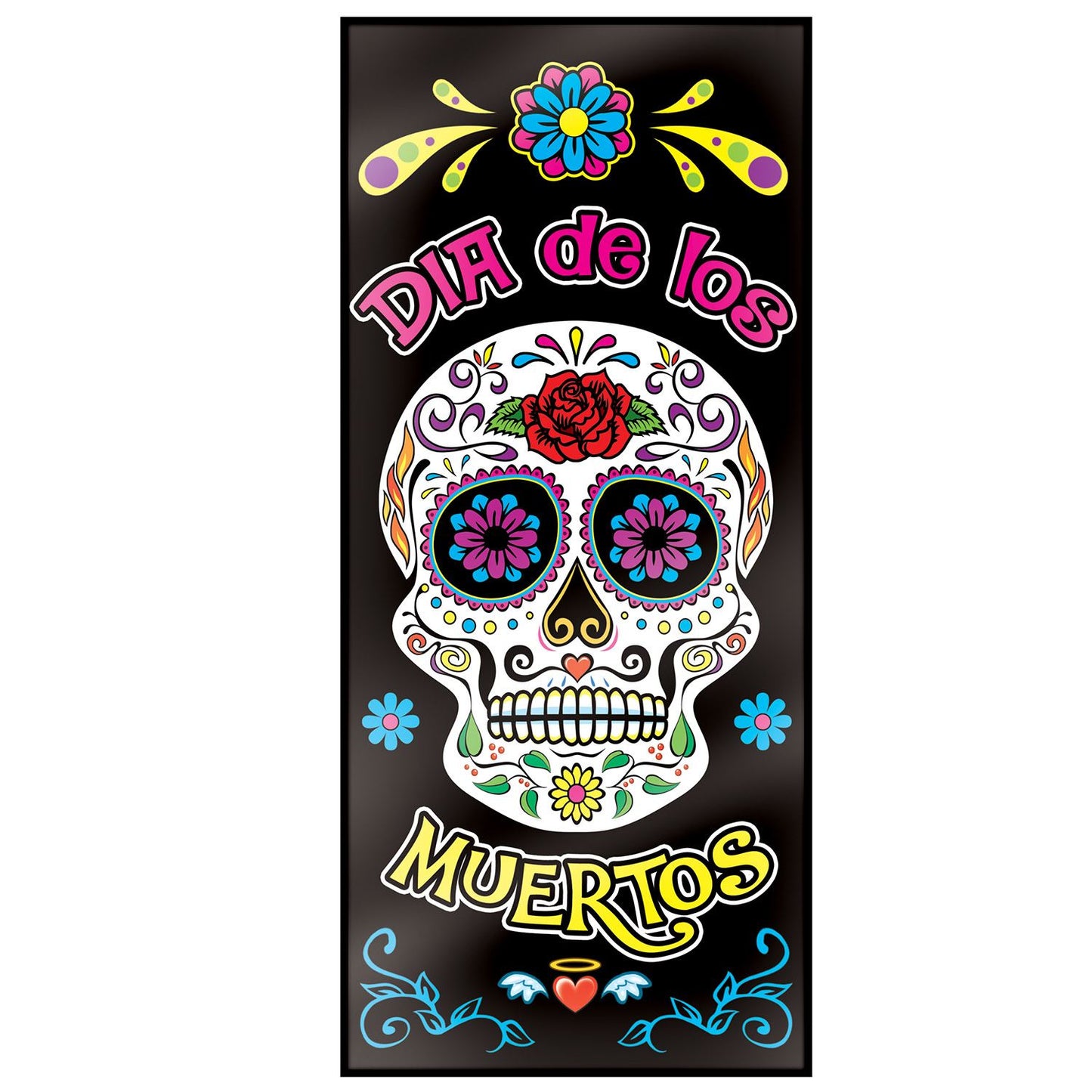 Beistle Day Of The Dead Cello Bags | Party Supply | Decoration