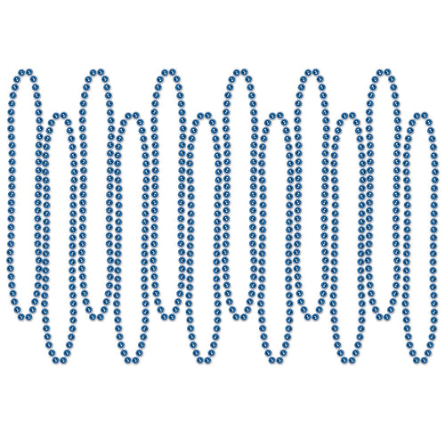 Beistle Blue Party Beads - General Occasion | Party Supply | Decoration
