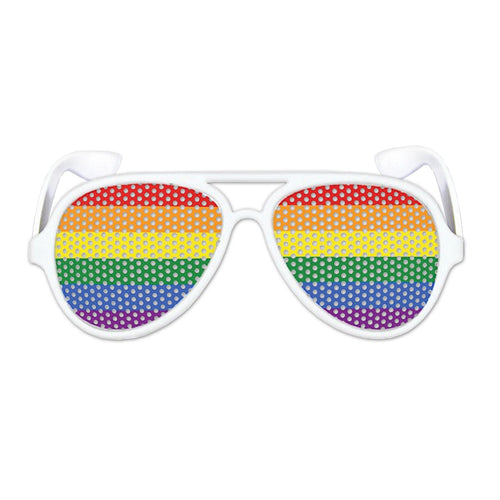 Beistle Rainbow Pinhole Glasses | Party Supply | Decoration | Favor
