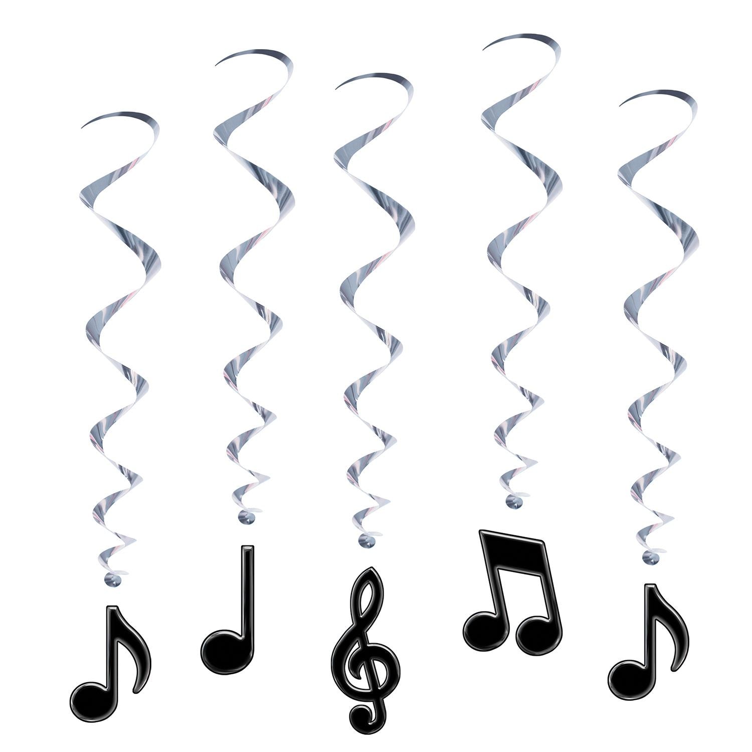 Beistle Musical Note Whirls - Music | Party Supply | Decoration