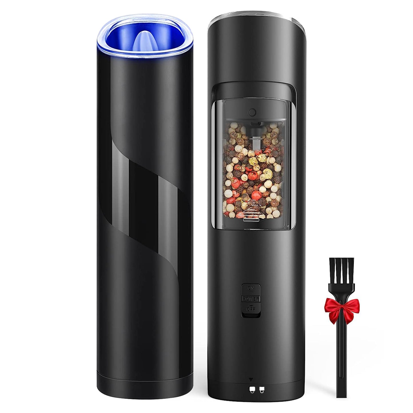 Electric Salt and Pepper Grinder Automatic Gravity Sensor Battery Powered Salt