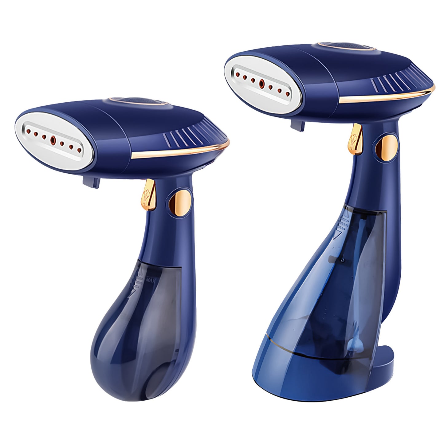 1500W 2 In 1 Foldable Garment Steamer Handheld Fabric Wrinkle Remover with