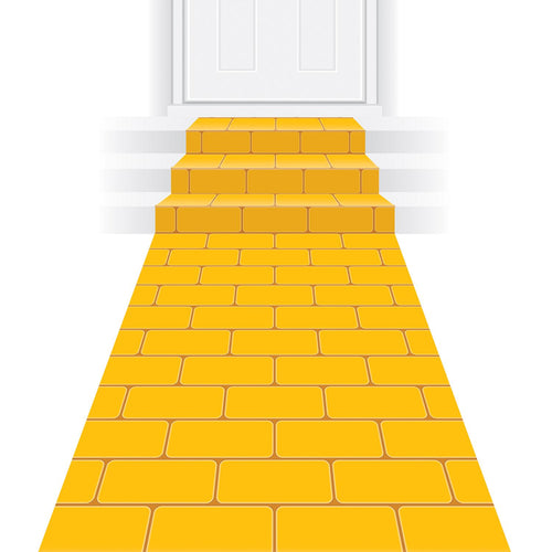 Beistle Yellow Brick Runner - Princess | Party Supply | Decoration
