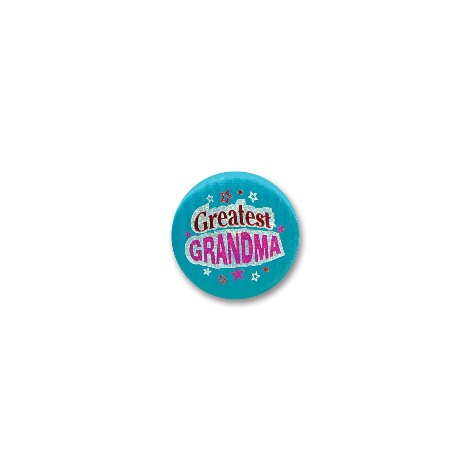 Beistle Greatest Grandma Satin Button - Mothers/Fathers Day | Party Supply
