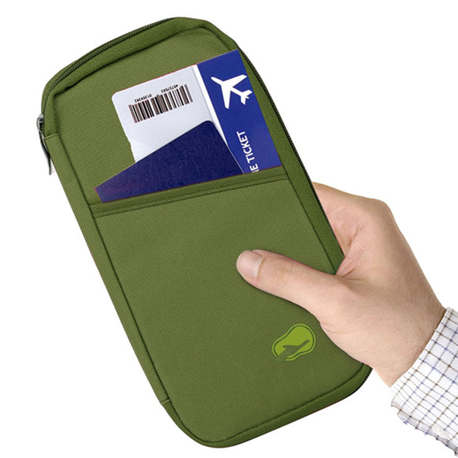 Travel Passport Wallet 12Cells Ticket ID Credit Card Holder Water Repellent