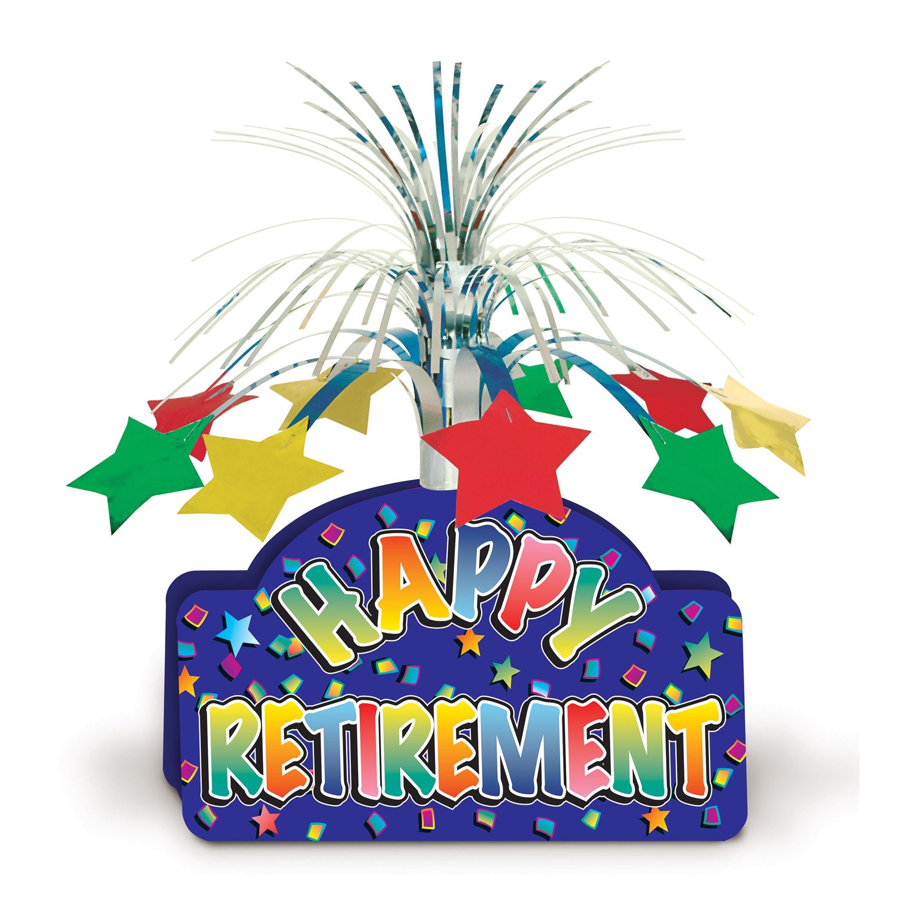 Beistle Happy Retirement Centerpiece | Party Supply | Decoration