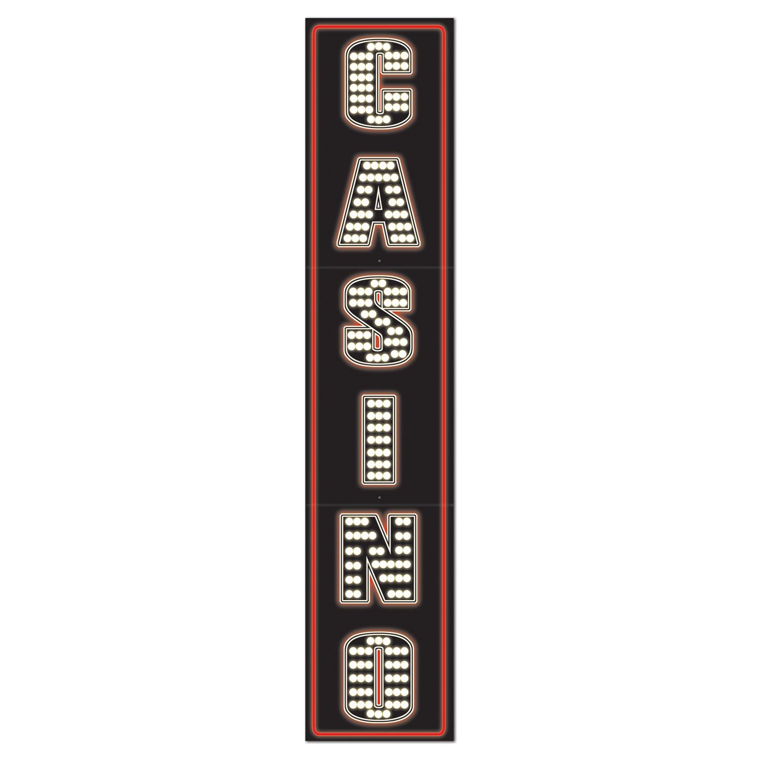 Beistle Jointed Casino Pull-Down Cutout | Party Supply | Decoration