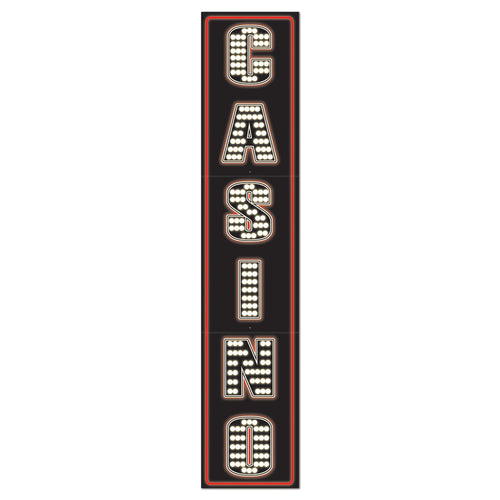Beistle Jointed Casino Pull-Down Cutout | Party Supply | Decoration