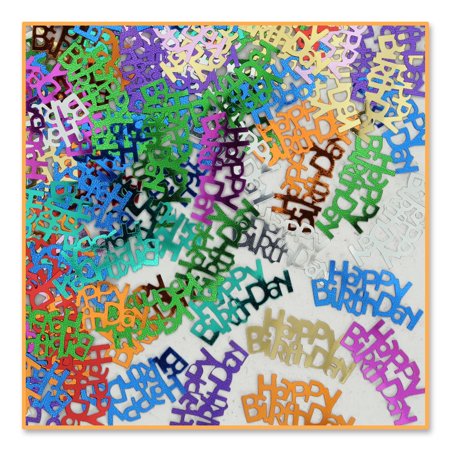 Beistle Happy Birthday Confetti | Party Supply | Decoration