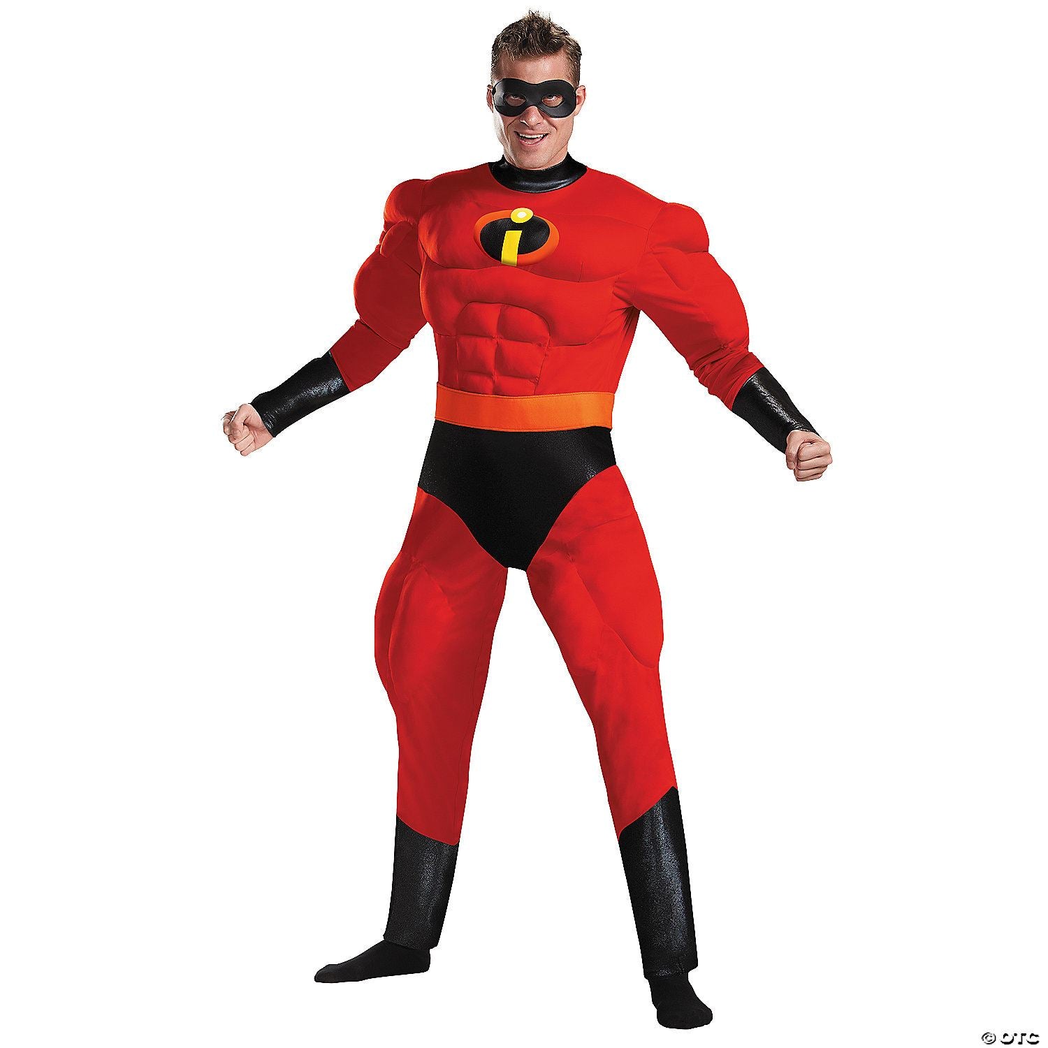 Mens The Incredibles Deluxe Muscle Mr. Incredible Costume