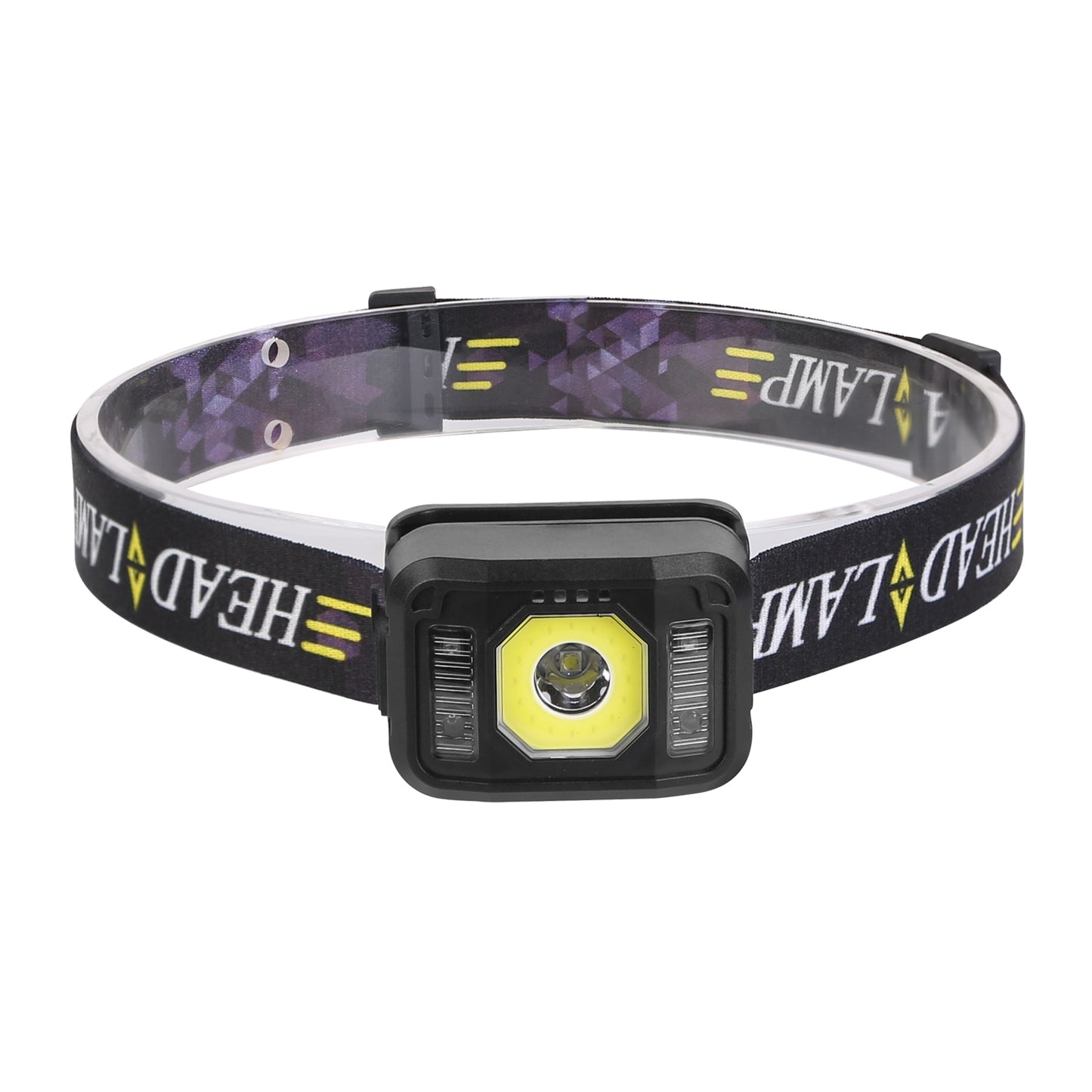 2Packs Rechargeable Motion Sensor Headlamp 6 Light Modes COB XPG Headlight