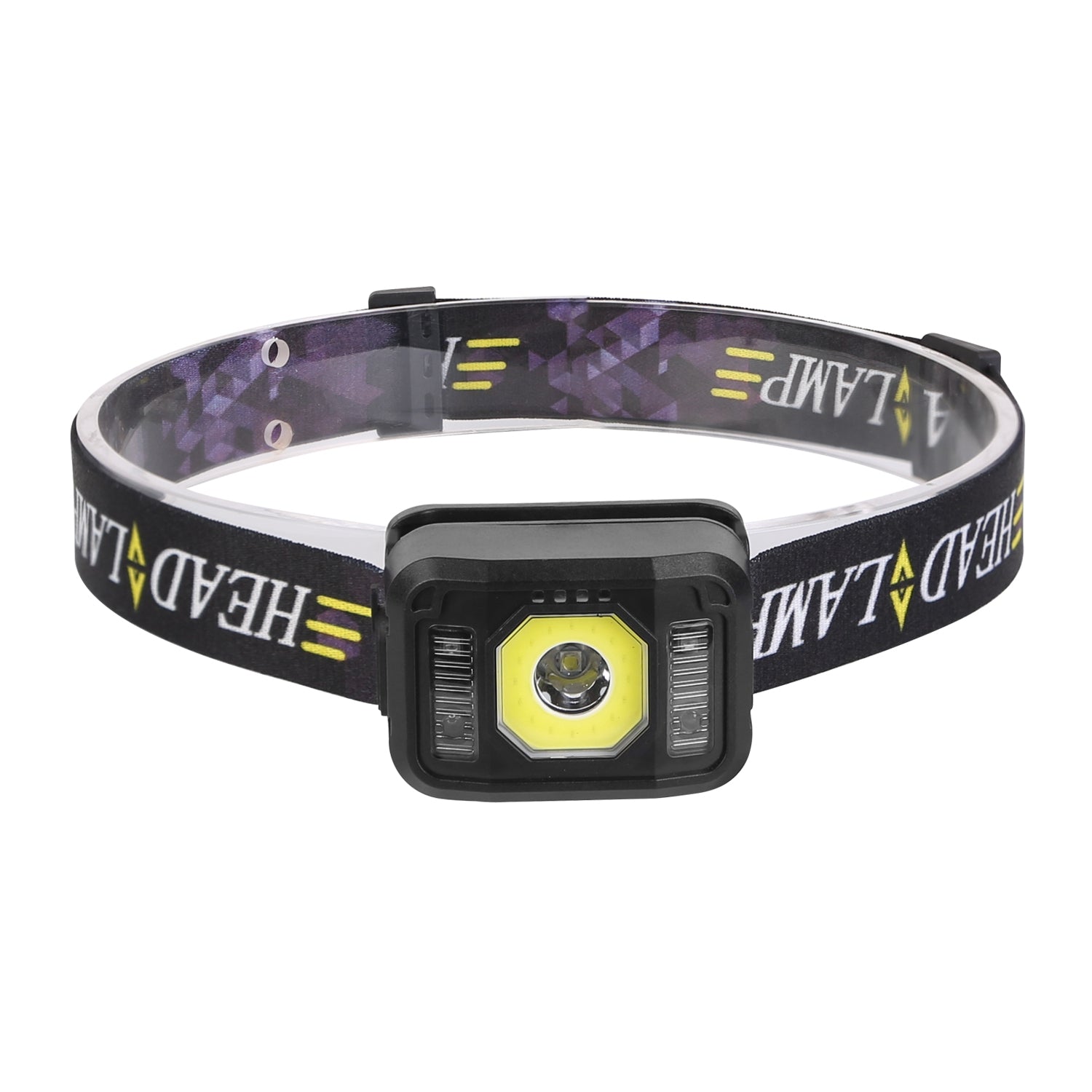 2Packs Rechargeable Motion Sensor Headlamp 6 Light Modes COB XPG Headlight