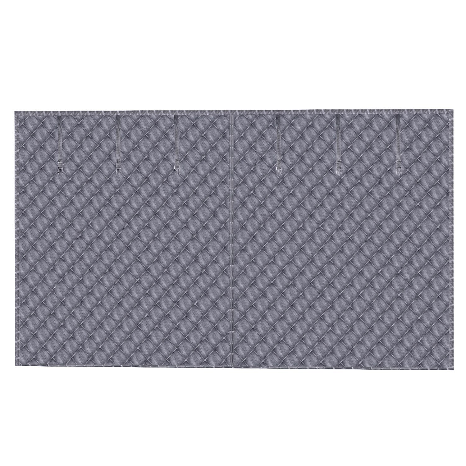 16*7FT Magnetic Thermal Insulated Garage Door Curtain for Winter Two-Car Ga 0113