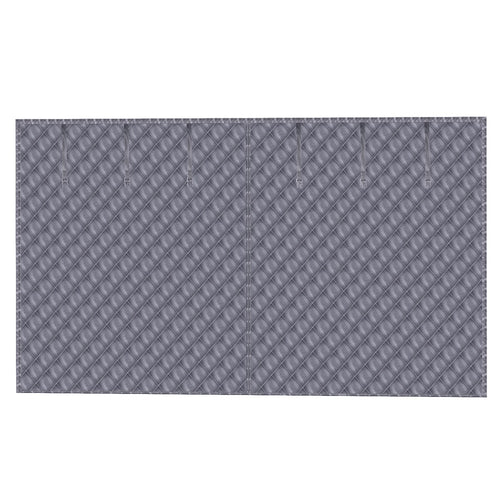 16*7FT Magnetic Thermal Insulated Garage Door Curtain for Winter Two-Car Ga 0113