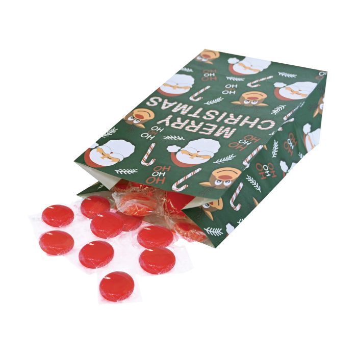 Christmas Paper Treat Bags w/Stickers