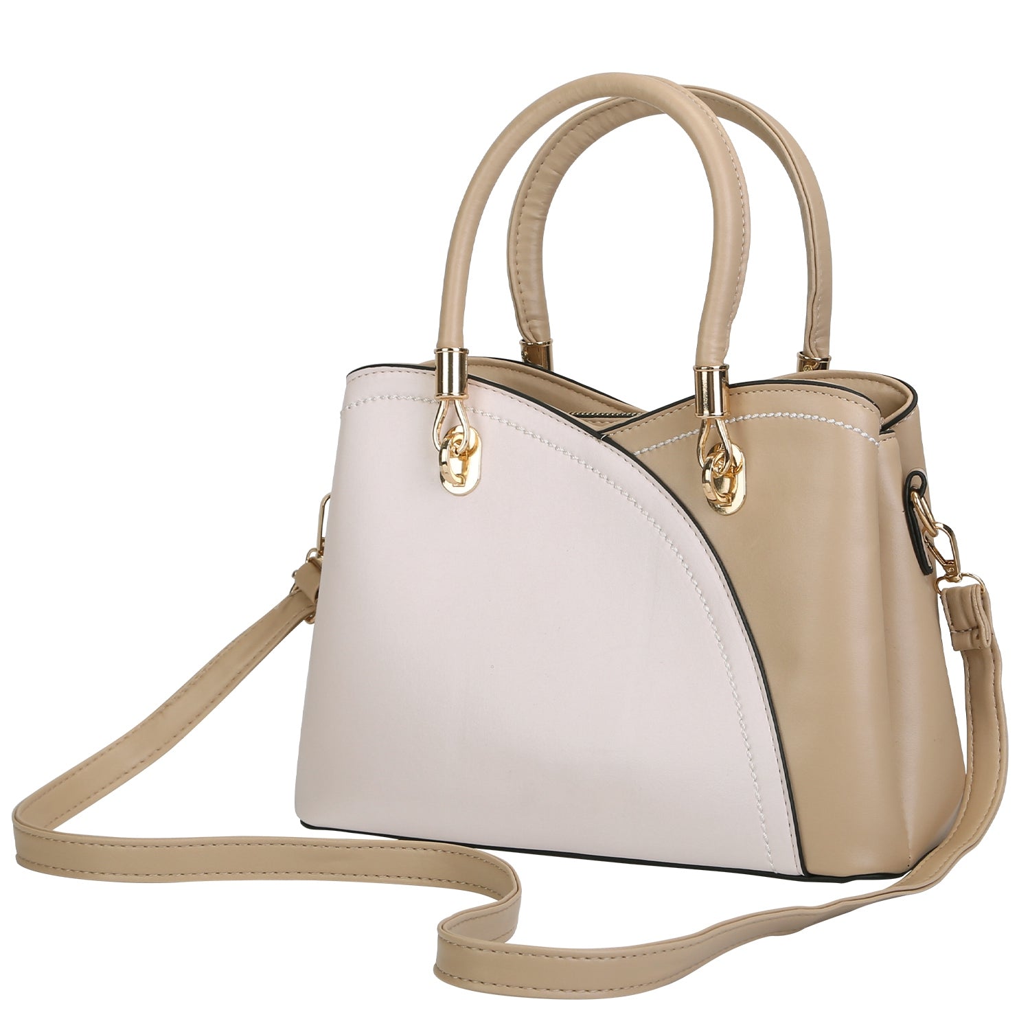 Women Handbags Chic Tote Bags for Ladies Medium-sized Leather Satchel Crossbody