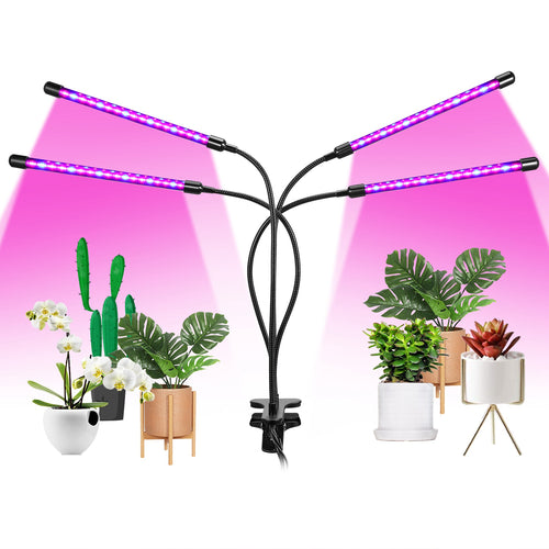Grow Lights for Indoor Plants, iMounTEK 80W 80 LEDs Plant Lights with Red Blue