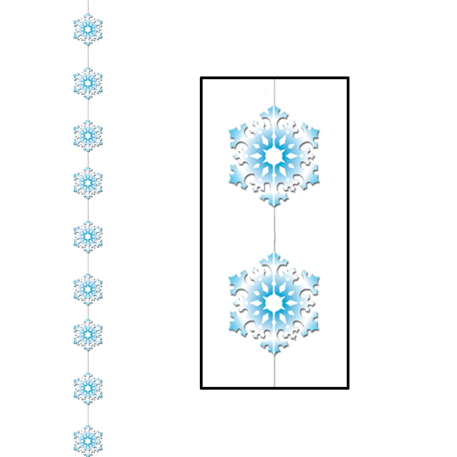 Beistle Snowflake Stringer - Christmas/Winter | Party Supply | Decoration