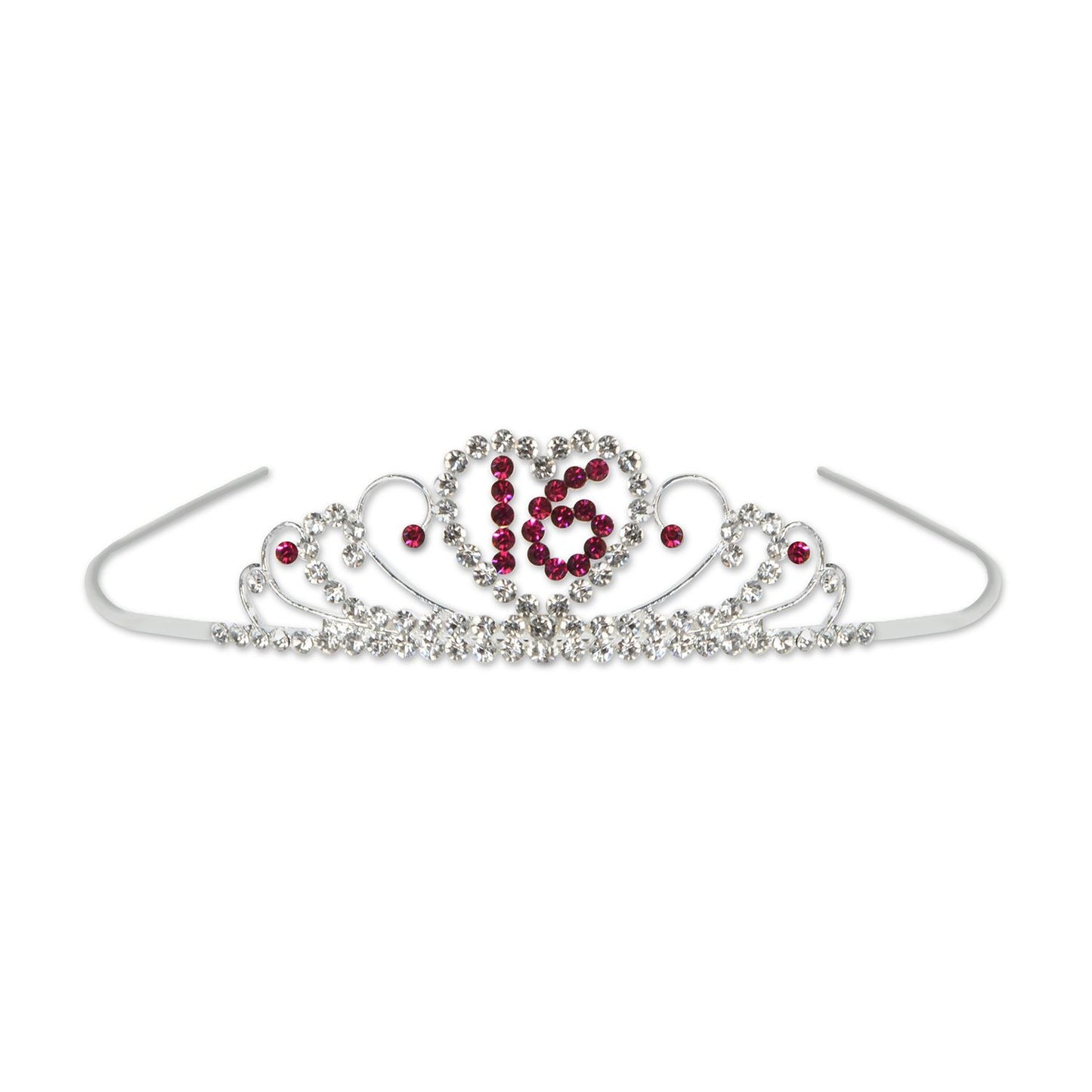 Beistle Sweet 16 Royal Rhinestone Tiara | Party Supply | Decoration