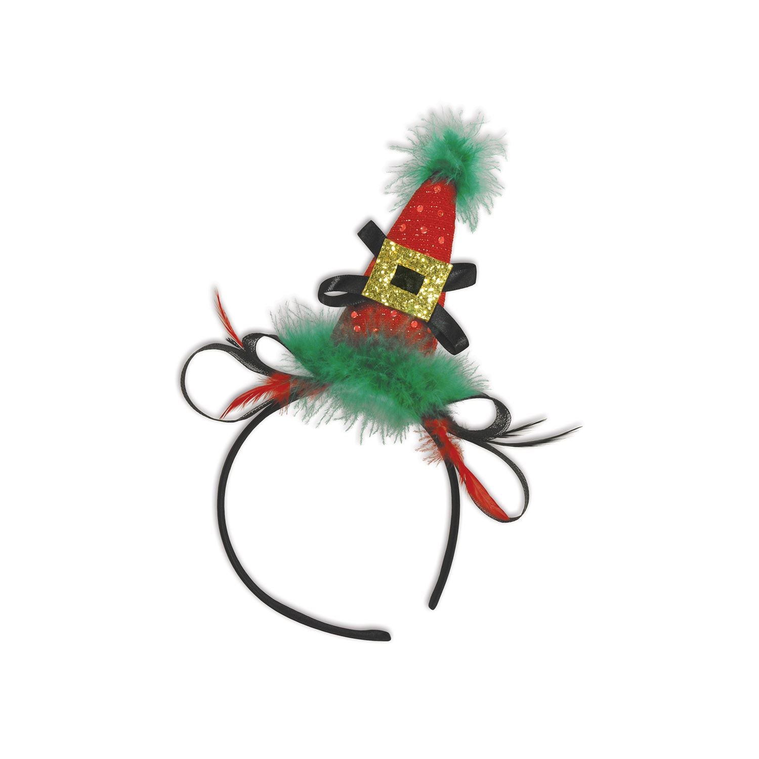 Beistle Holiday Hat Headband - Christmas/Winter | Party Supply | Decoration