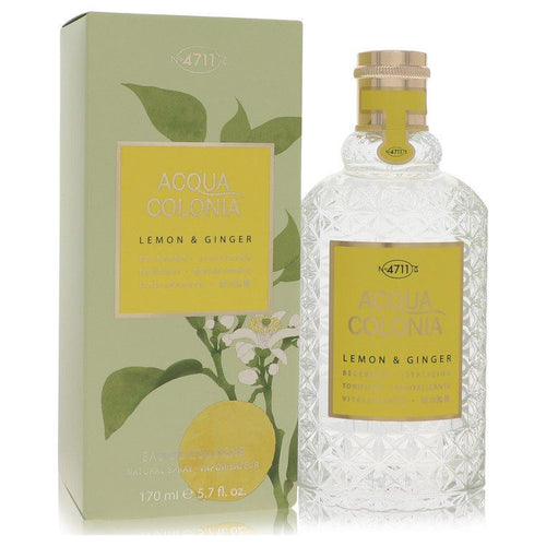 4711 ACQUA COLONIA Lemon & Ginger by 4711 Eau De Cologne Spray (Unisex) 5.7 oz f